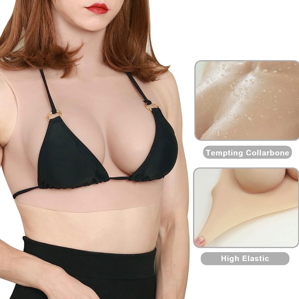Gorgeous U Silicone Breastplate